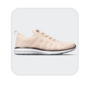 APL Cream Sneakers with Breathable Knit Design